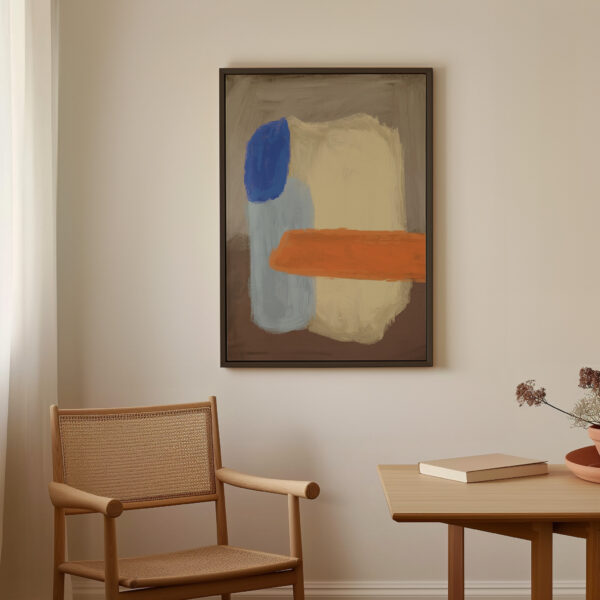 Hoogwaardige kunstprint op canvas, beschikbaar met of zonder baklijst. Strak en elegant design, perfect voor een moderne interieurstijl