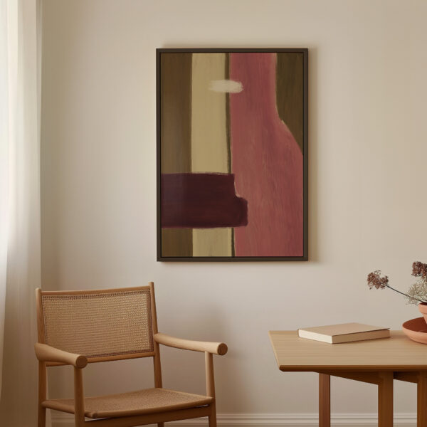 Hoogwaardige kunstprint op canvas, beschikbaar met of zonder baklijst. Strak en elegant design, perfect voor een moderne interieurstijl