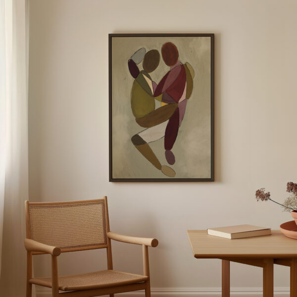 Hoogwaardige kunstprint op canvas, beschikbaar met of zonder baklijst. Strak en elegant design, perfect voor een moderne interieurstijl