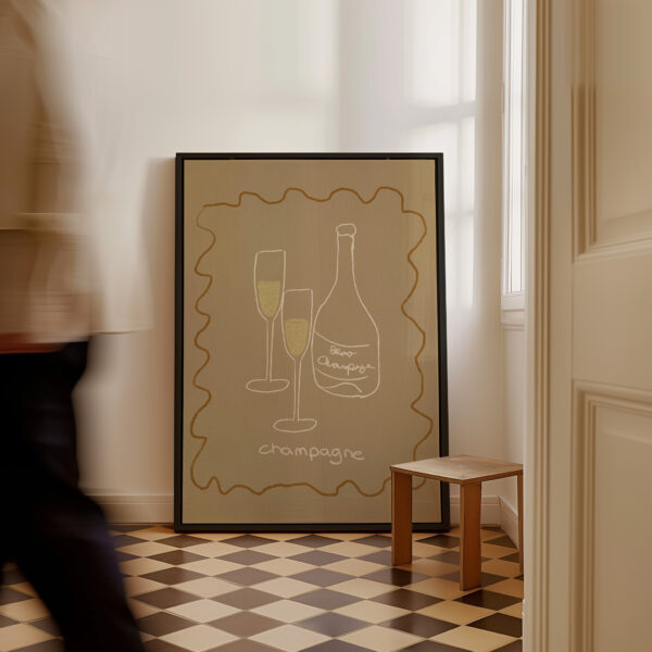 CHAMPAGNE | CANVAS DRUK - Afbeelding 3