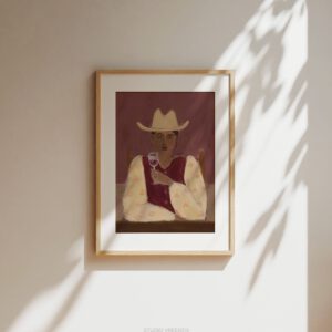COWGIRL | ART PRINT