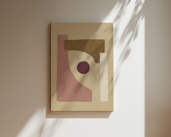 Hoogwaardige kunstprint op canvas, beschikbaar met of zonder baklijst. Strak en elegant design, perfect voor een moderne interieurstijl