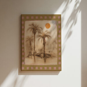 UNDER THE PALMTREES | CANVAS DRUK