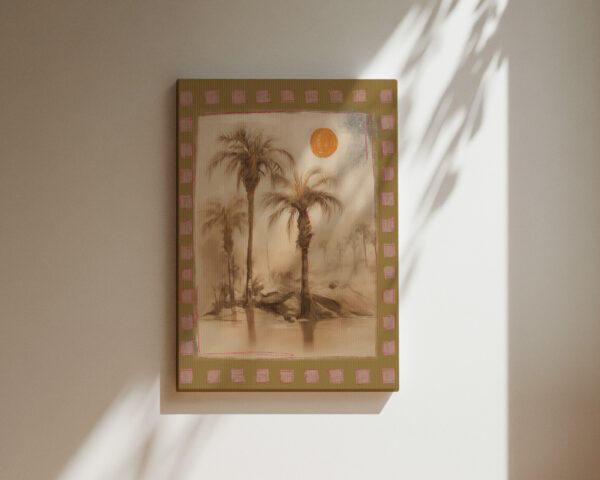 UNDER THE PALMTREES | CANVAS DRUK
