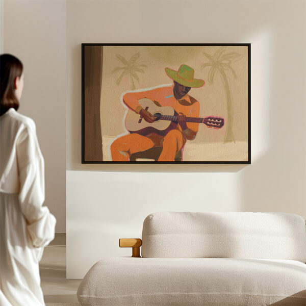MUSICIAN 2 | CANVAS DRUK - Afbeelding 2