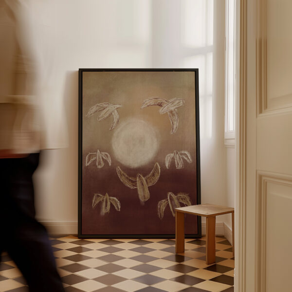 BIRDS BY NIGHT | CANVAS DRUK - Afbeelding 2
