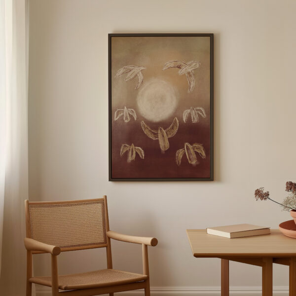 BIRDS BY NIGHT | CANVAS DRUK - Afbeelding 3
