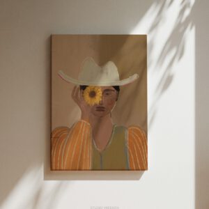 FLOWERGIRL | CANVAS DRUK