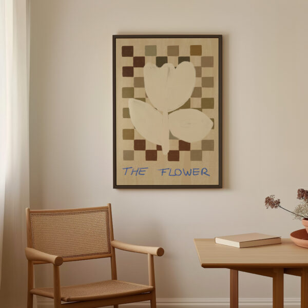 THE FLOWER | CANVAS DRUK - Afbeelding 2