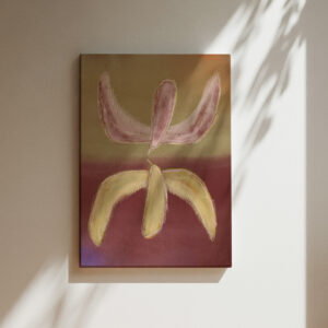 KISSING BIRDS | CANVAS DRUK