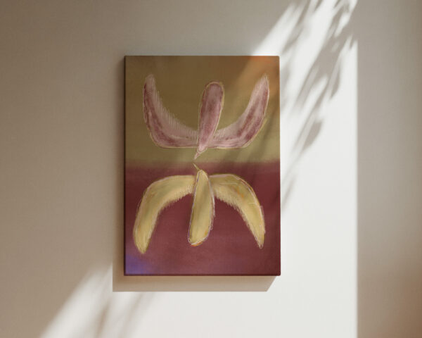 KISSING BIRDS | CANVAS DRUK
