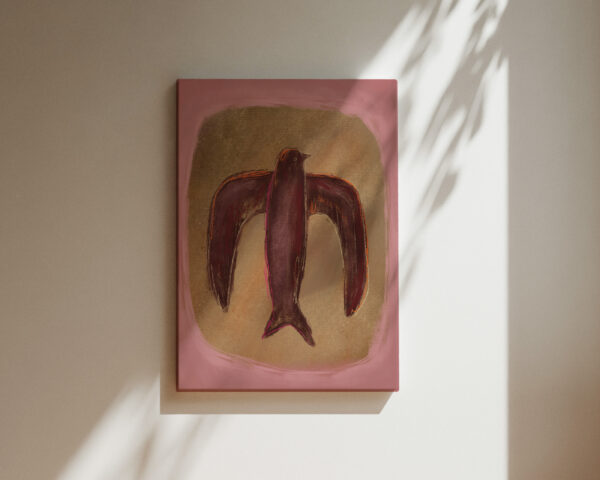 SINGLE BIRD | CANVAS DRUK