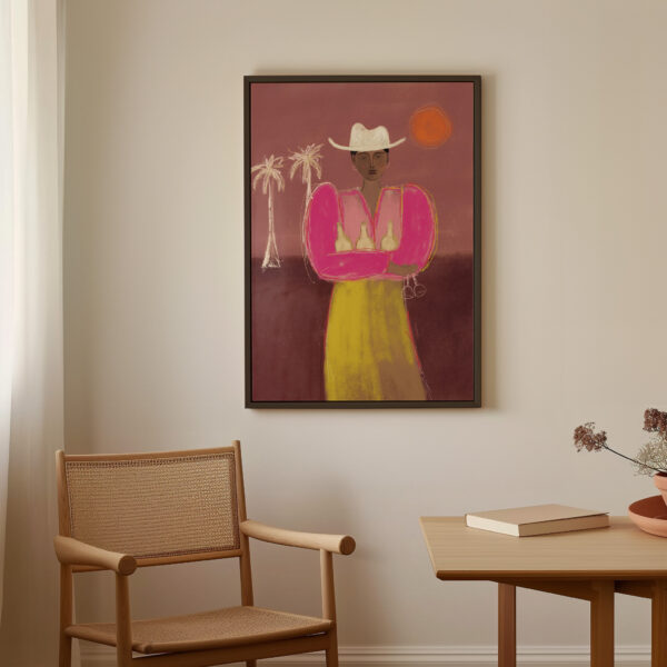 DRINKS AT THE BEACH | CANVAS DRUK - Afbeelding 3