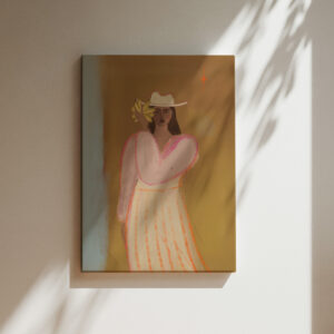 BANANA GIRL | CANVAS DRUK