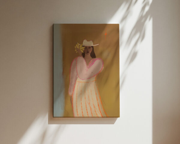 BANANA GIRL | CANVAS DRUK