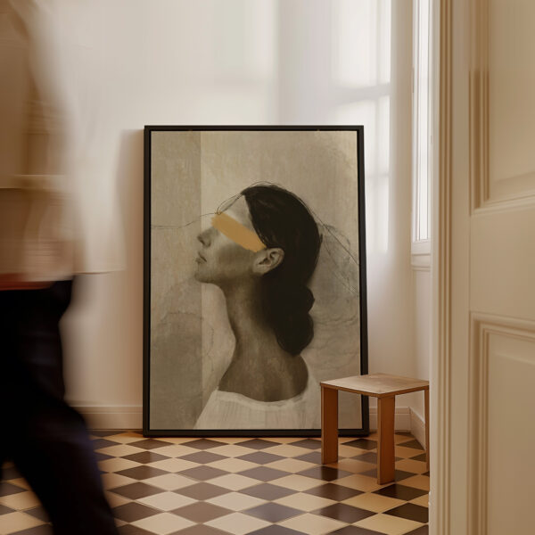 SHE THINKS OF YOU | CANVAS DRUK - Afbeelding 2
