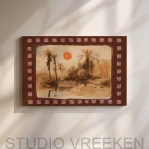 UNDER THE PALMTREES 2 | CANVAS DRUK