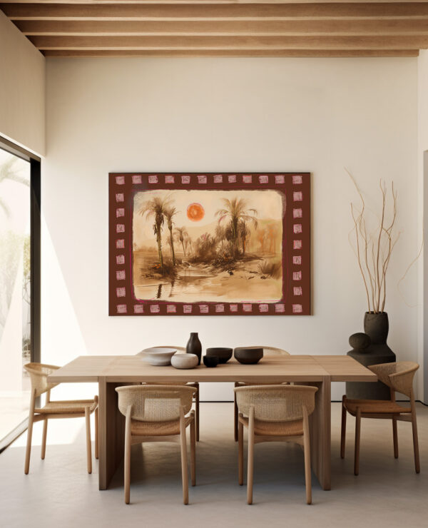 UNDER THE PALMTREES 2 | CANVAS DRUK - Afbeelding 3