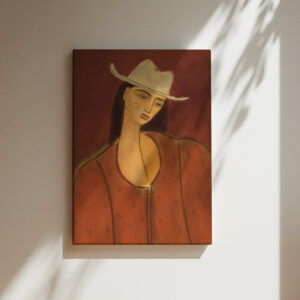 LOVEGIRL RUST | CANVAS DRUK