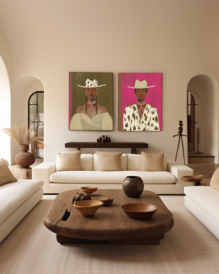 HOWDY 1 | CANVAS DRUK - Afbeelding 4