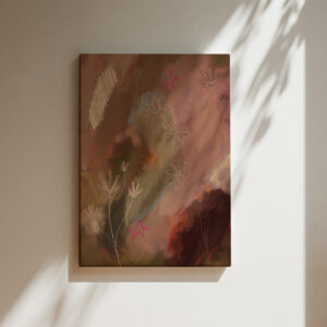 DREAMY FLOWERFIELD 1 | CANVAS