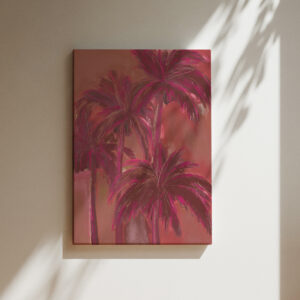 SUNSET PALM | CANVAS